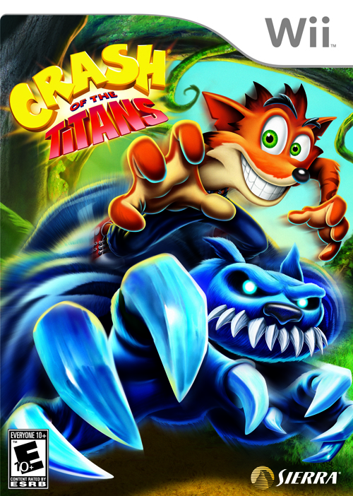 Carátula de Crash of the Titans
