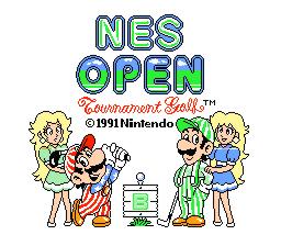 NES Open Tournament Golf