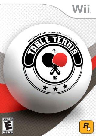 Carátula de Table Tennis, Rockstar Games presenta...