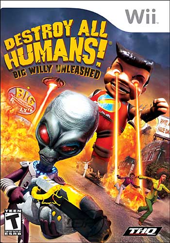 Carátula de Destroy All Humans: Big Willy Unleashed