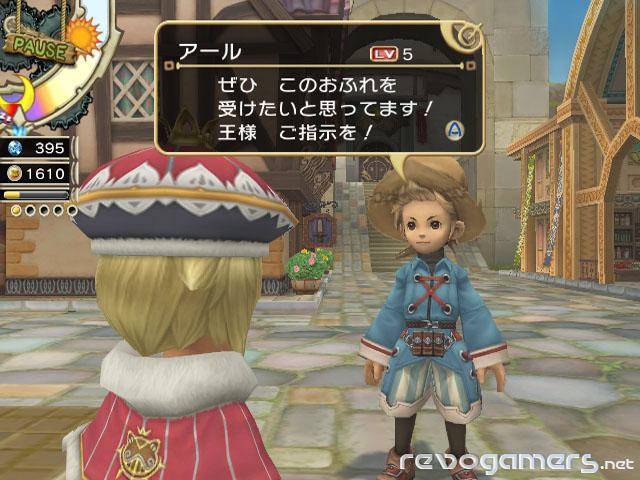 Captura de Final Fantasy Crystal Chronicles: My Life As A King