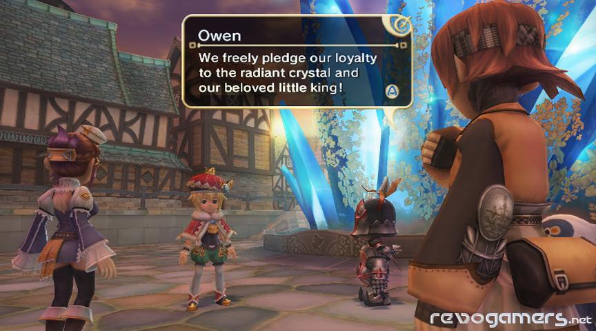 Captura de Final Fantasy Crystal Chronicles: My Life As A King