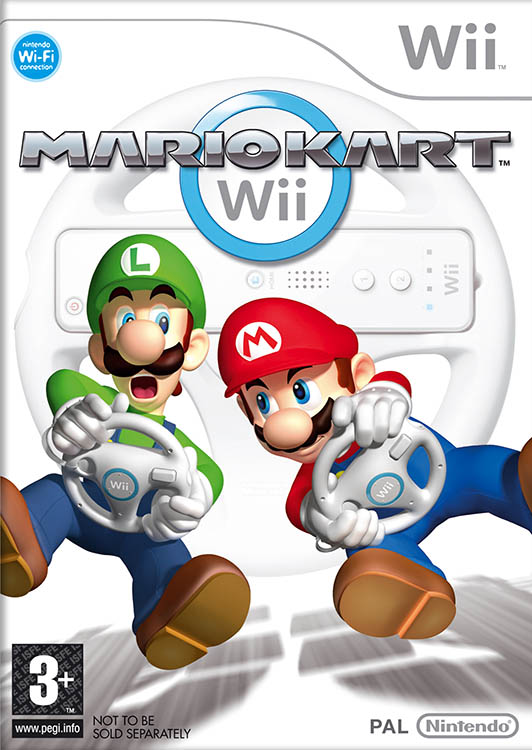 Carátula de Mario Kart Wii