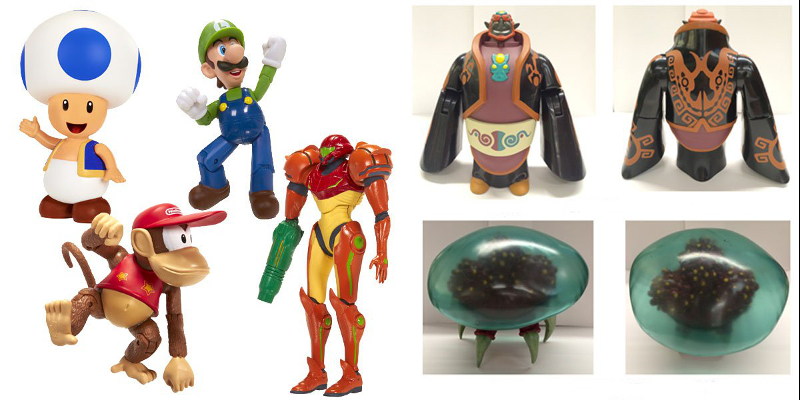 Jakks Pacific muestra toda una gama de figuras Nintendo