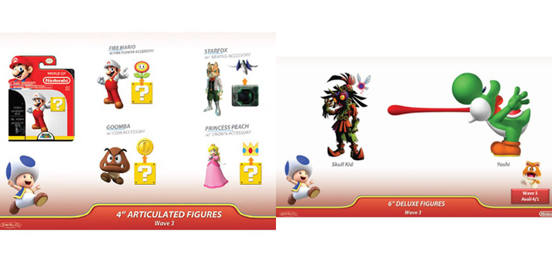 Jakks Pacific muestra toda una gama de figuras Nintendo