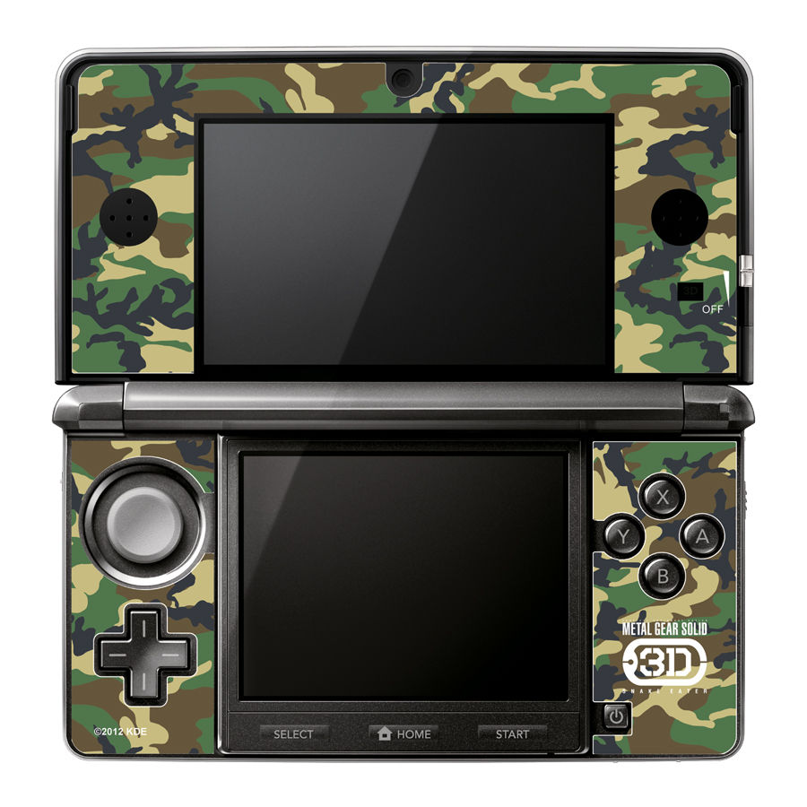 Camufla tu Nintendo 3DS con el set Metal Gear Solid