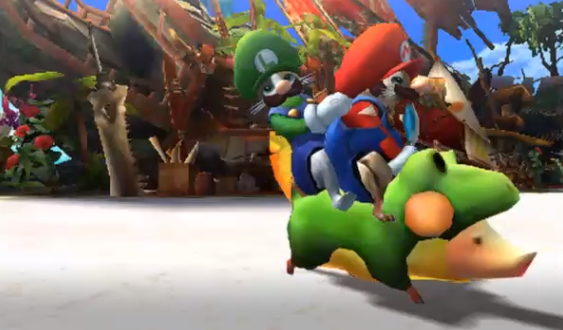 Mario y Luigi Monster HUnter 4