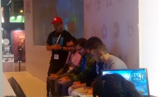 Los revogamers en el torneo Super Smash Bros. Wii U de MGW