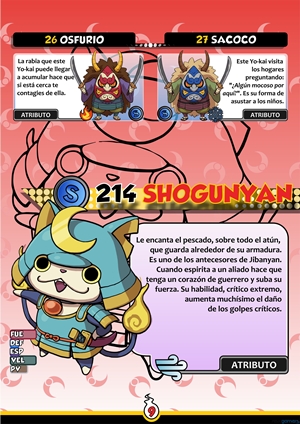 Guía YO-KAI WATCH de personajes por Revogamers