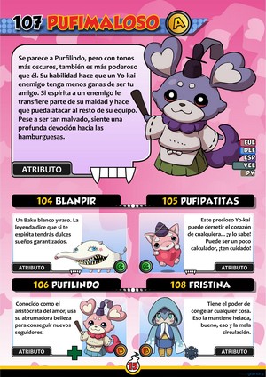 Guía YO-KAI WATCH de personajes por Revogamers