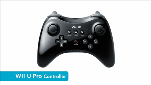 wii u pro controller nintendo