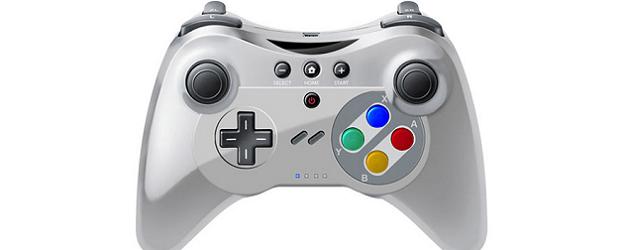 Un Pro Controller con motivos de SNES llegará a Wii U