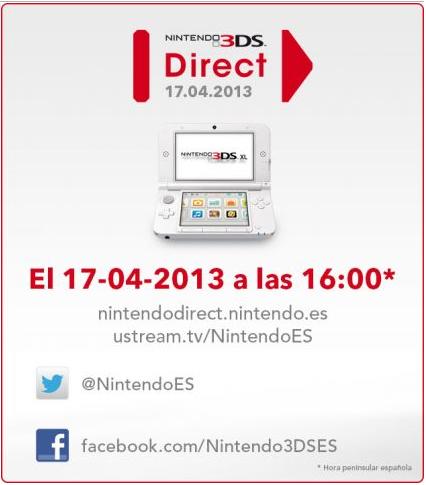 Nintendo Direct mundial sobre 3DS, fecha y hora española
