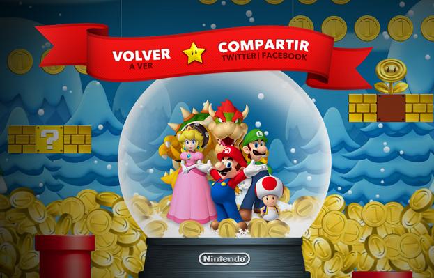 Felicitación Navidad Nintendo