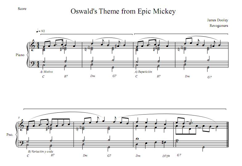 musica disney's epic mickey wii