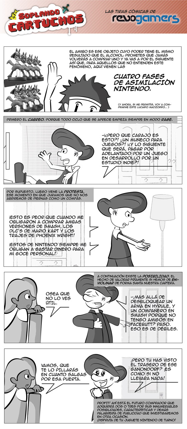 Cuatro fases de asimilación Nintendo
