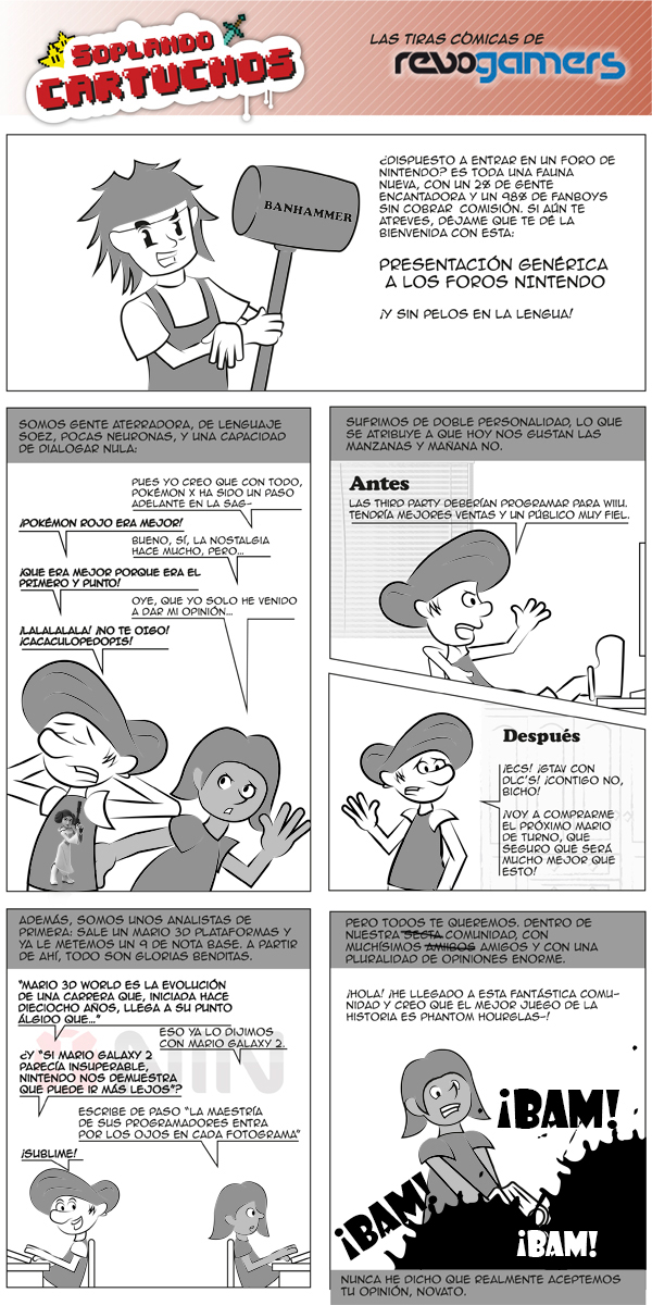 Banhammer - Presentación genérica a los foros Nintendo