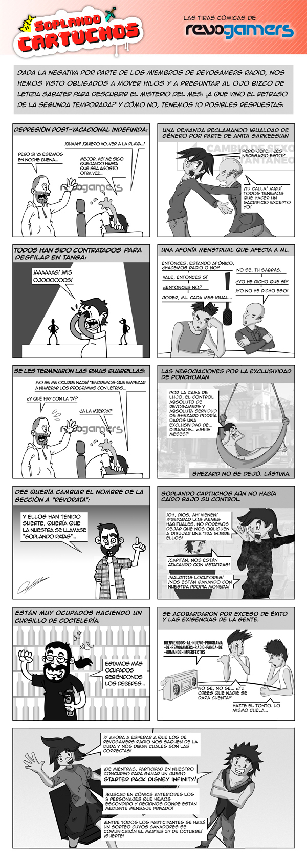 Excusas de mal pagador (Concurso #14 Disney Infinity)