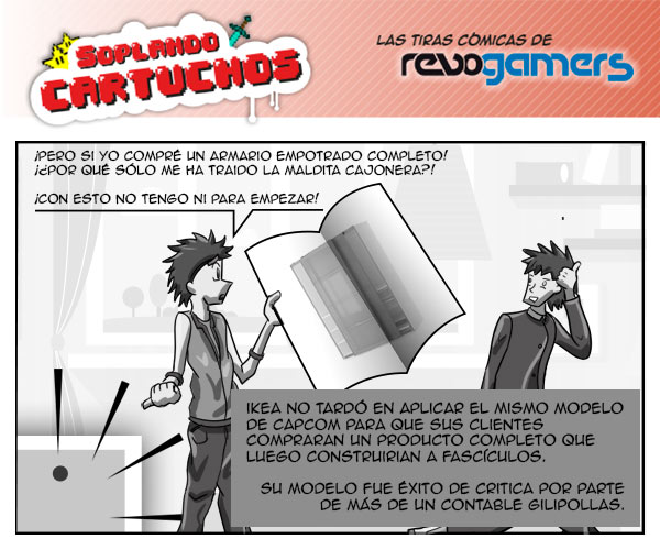 ¡Por piezas, te digo!