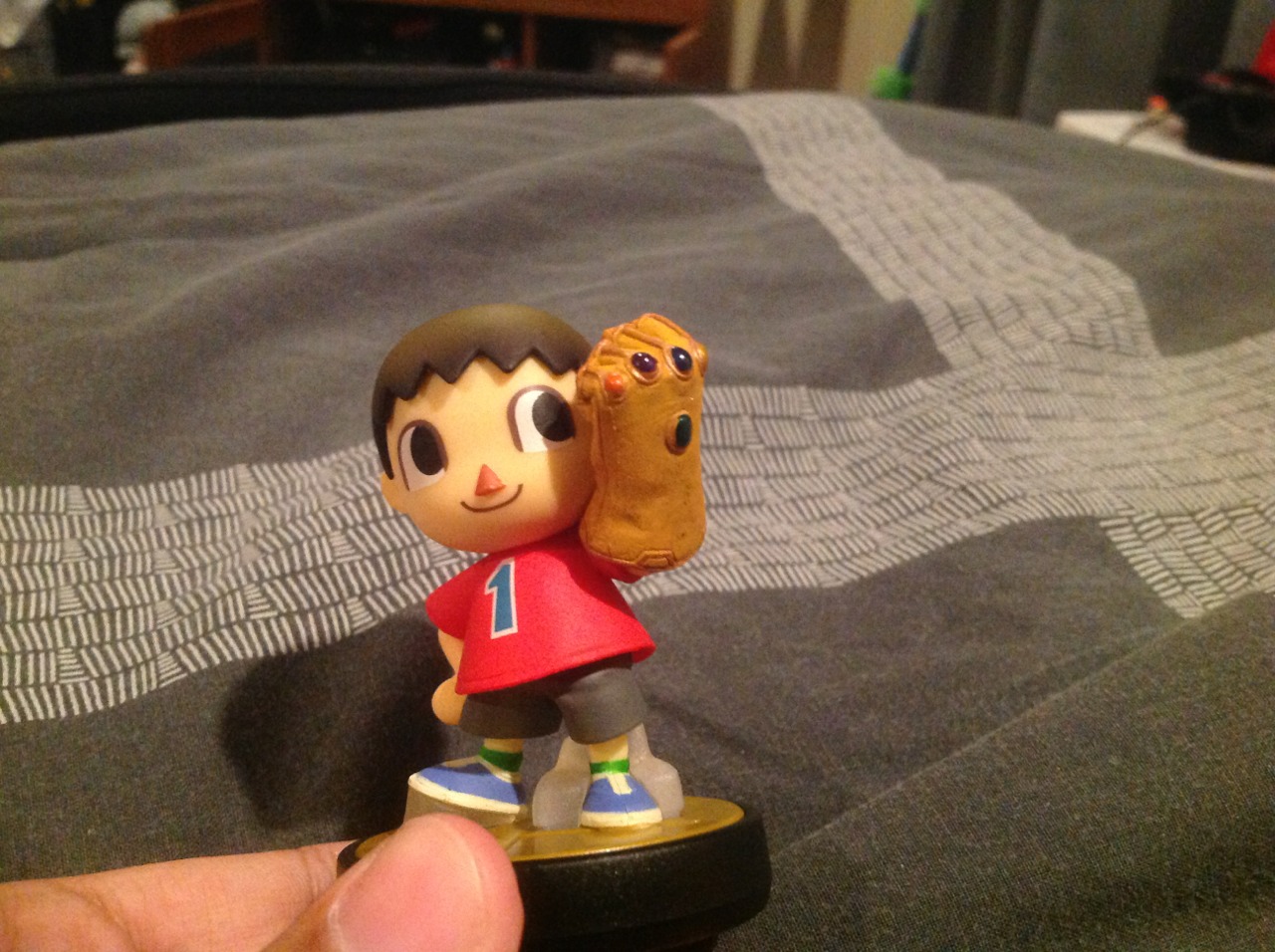 Amiibos personalizados. Hay gente que pinta y personaliza sus Amiibos